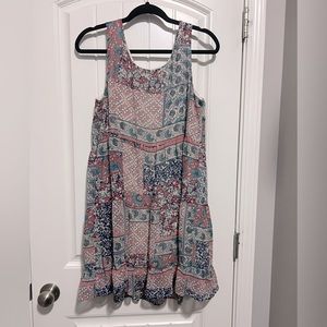 Love Reign Sleeveless Chiffon Babydoll Dress